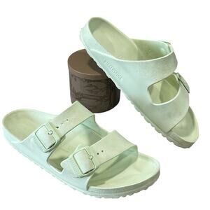 Birkenstock Green Arizona Eva Sandals Women’s Sz 9/EU 40 Waterproof Lightweight